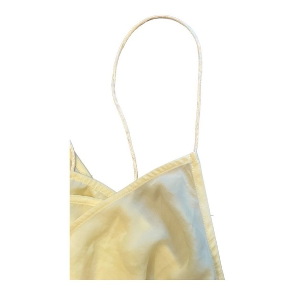 BP light yellow lightweight spaghetti strap cami - Picture 11 of 16